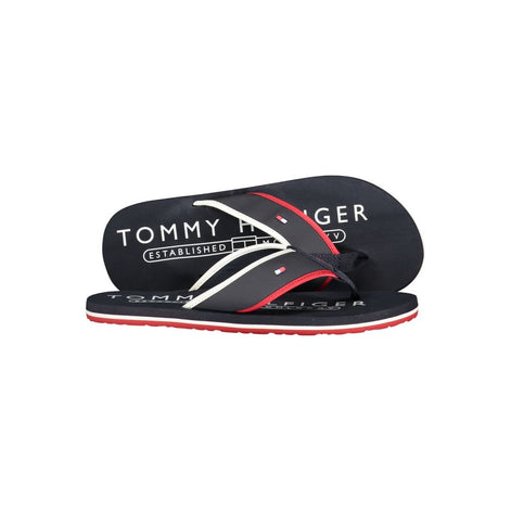 Tommy Hilfiger Blue Polyurethane Men's Slide Sandal Tommy Hilfiger