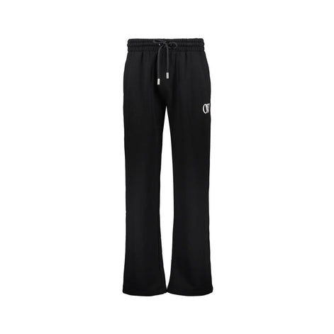 Off-White Schwarze Baumwoll-Freizeithose