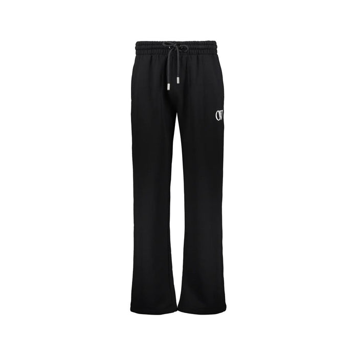 Off-White Schwarze Baumwoll-Freizeithose