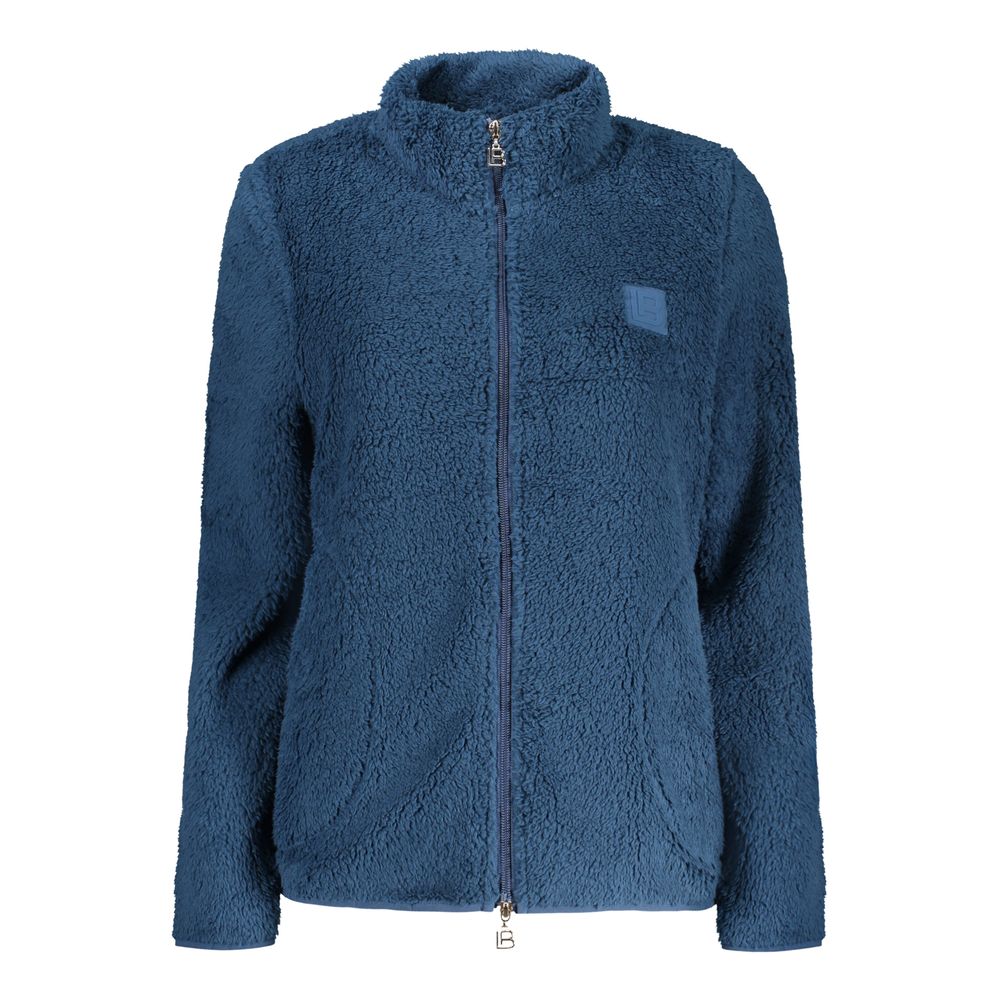 Laura Biagiotti Blue Polyester Sweatshirt Laura Biagiotti