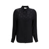Alexander McQueen Black Viscose Pattern Shirt