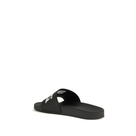 Balenciaga Black Rubber Sandals Balenciaga