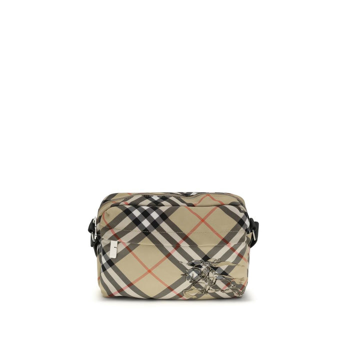 Burberry beige Polyester-Schultertasche