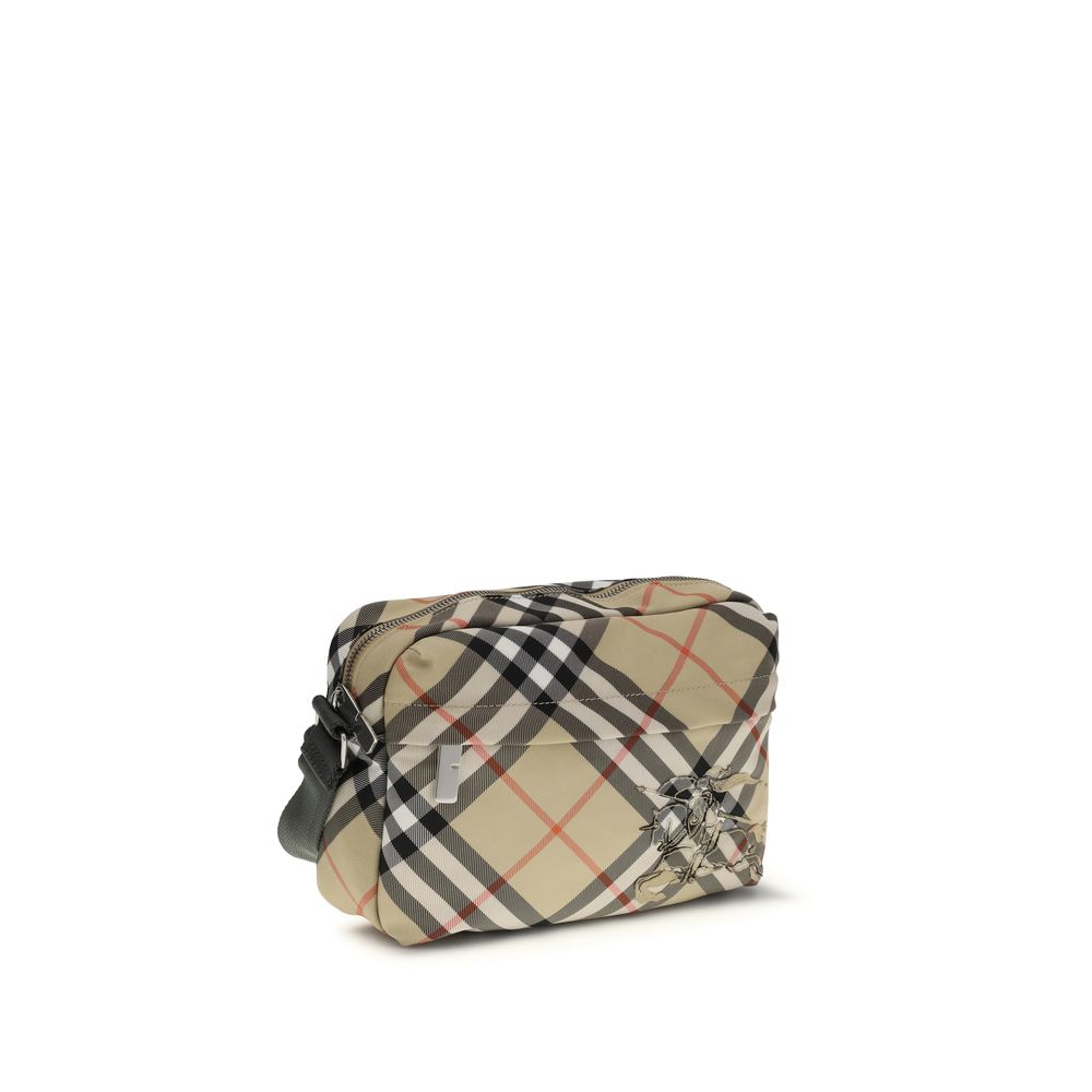 Burberry beige Polyester-Schultertasche