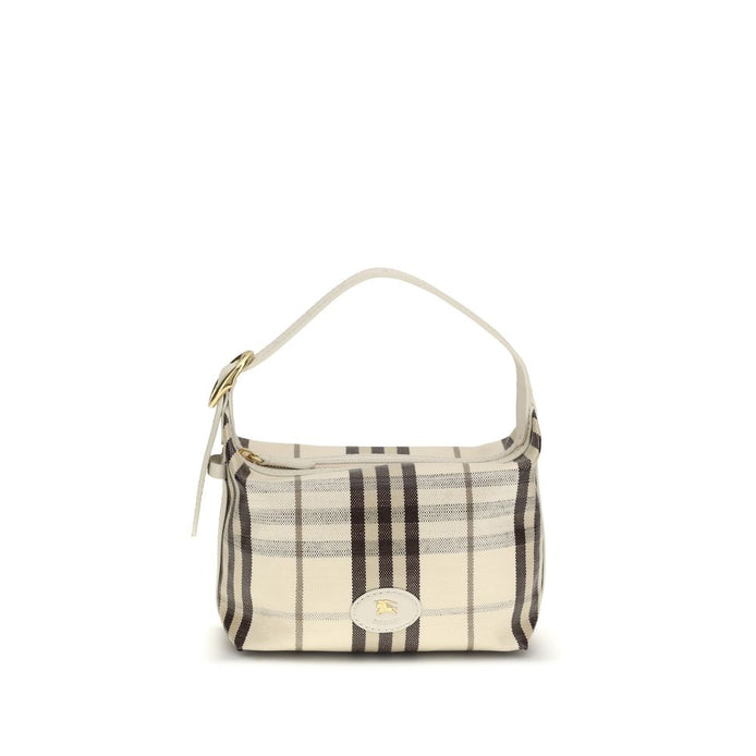 Sac bandoulière Burberry en coton beige