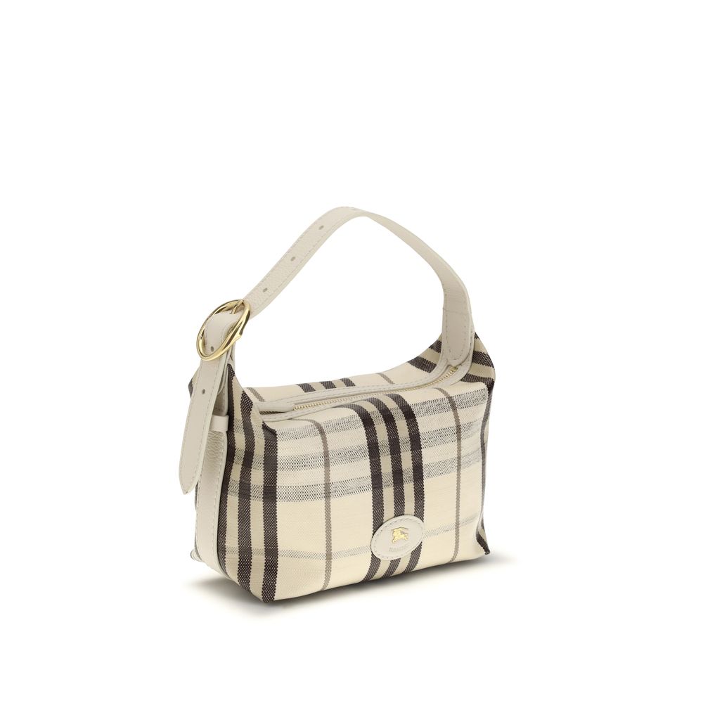 Sac bandoulière Burberry en coton beige