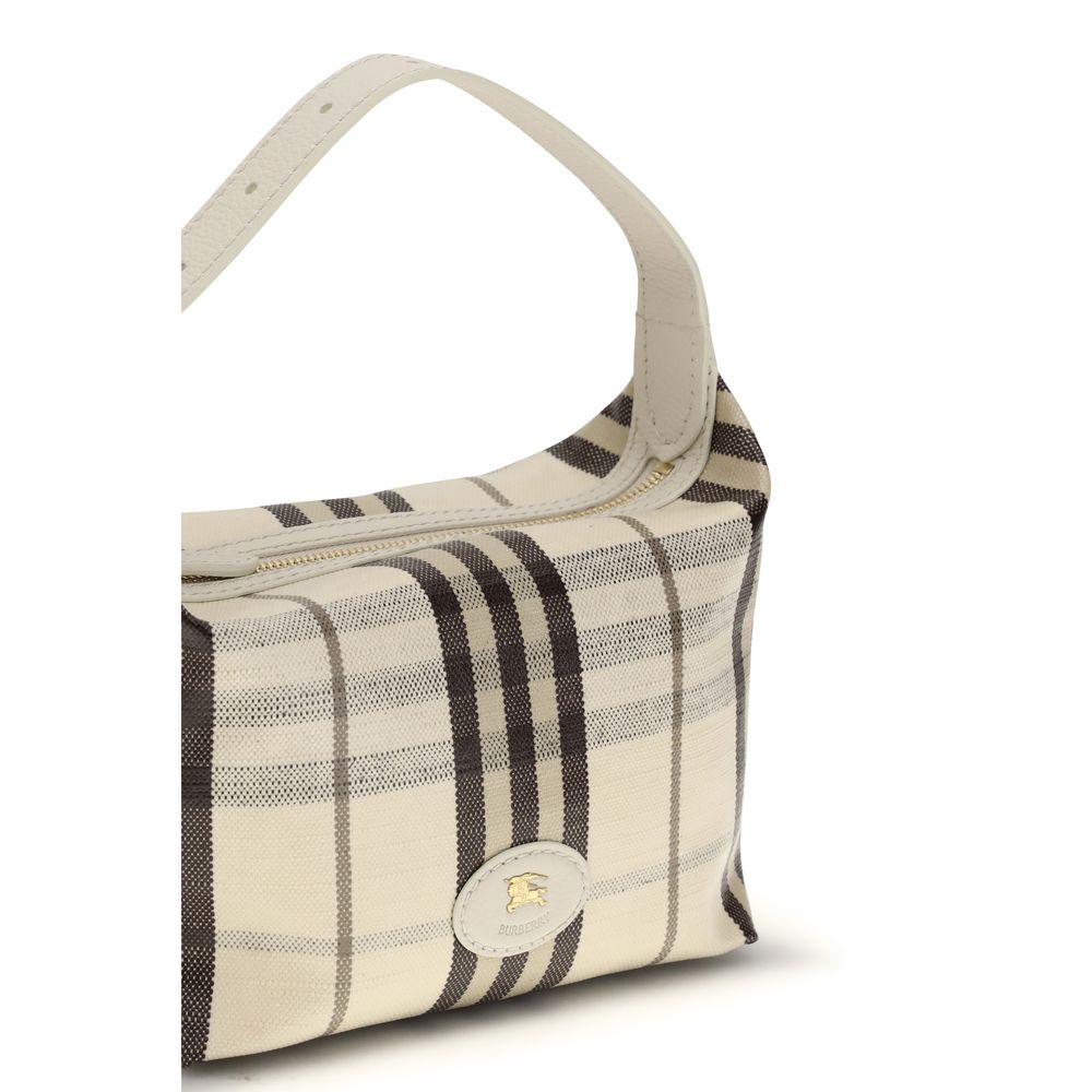 Sac bandoulière Burberry en coton beige
