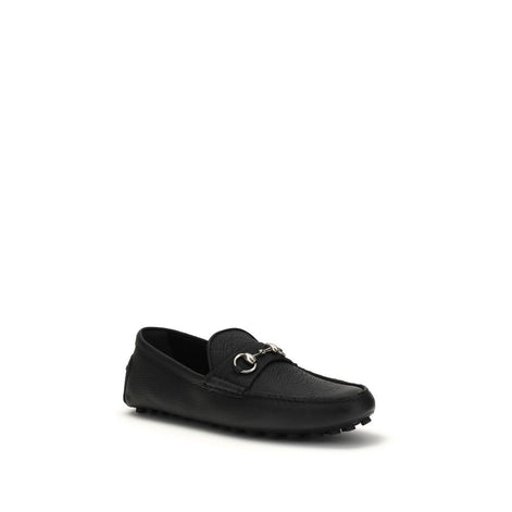 Mocassins Gucci Bos Taurus en cuir de veau noir