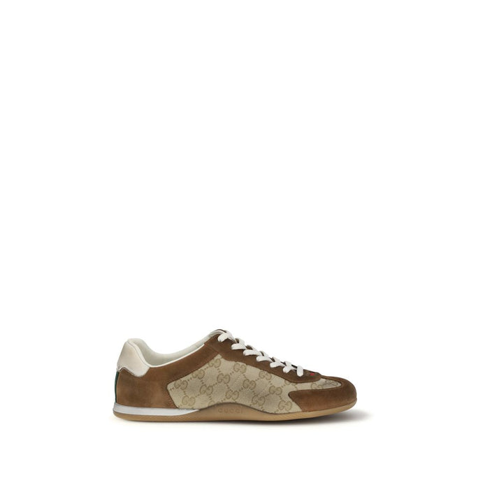 Gucci Brown Calf Leather Bos Taurus Sneakers Gucci