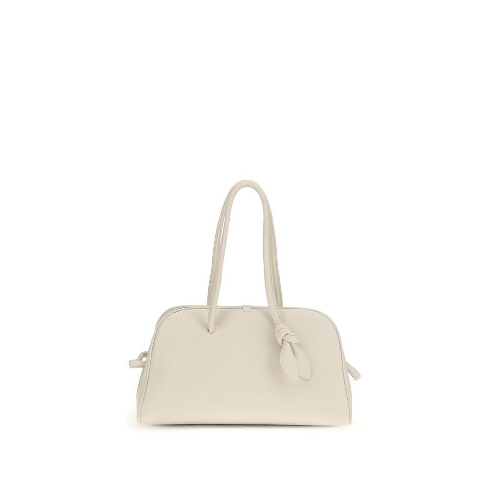 Jacquemus White Calf Leather Bos Taurus Handbag Jacquemus
