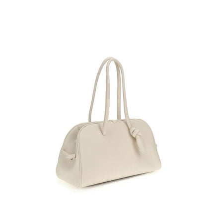 Jacquemus White Calf Leather Bos Taurus Handbag Jacquemus