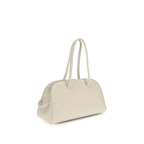 Jacquemus White Calf Leather Bos Taurus Handbag Jacquemus