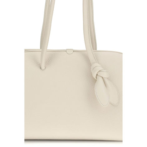 Jacquemus White Calf Leather Bos Taurus Handbag Jacquemus