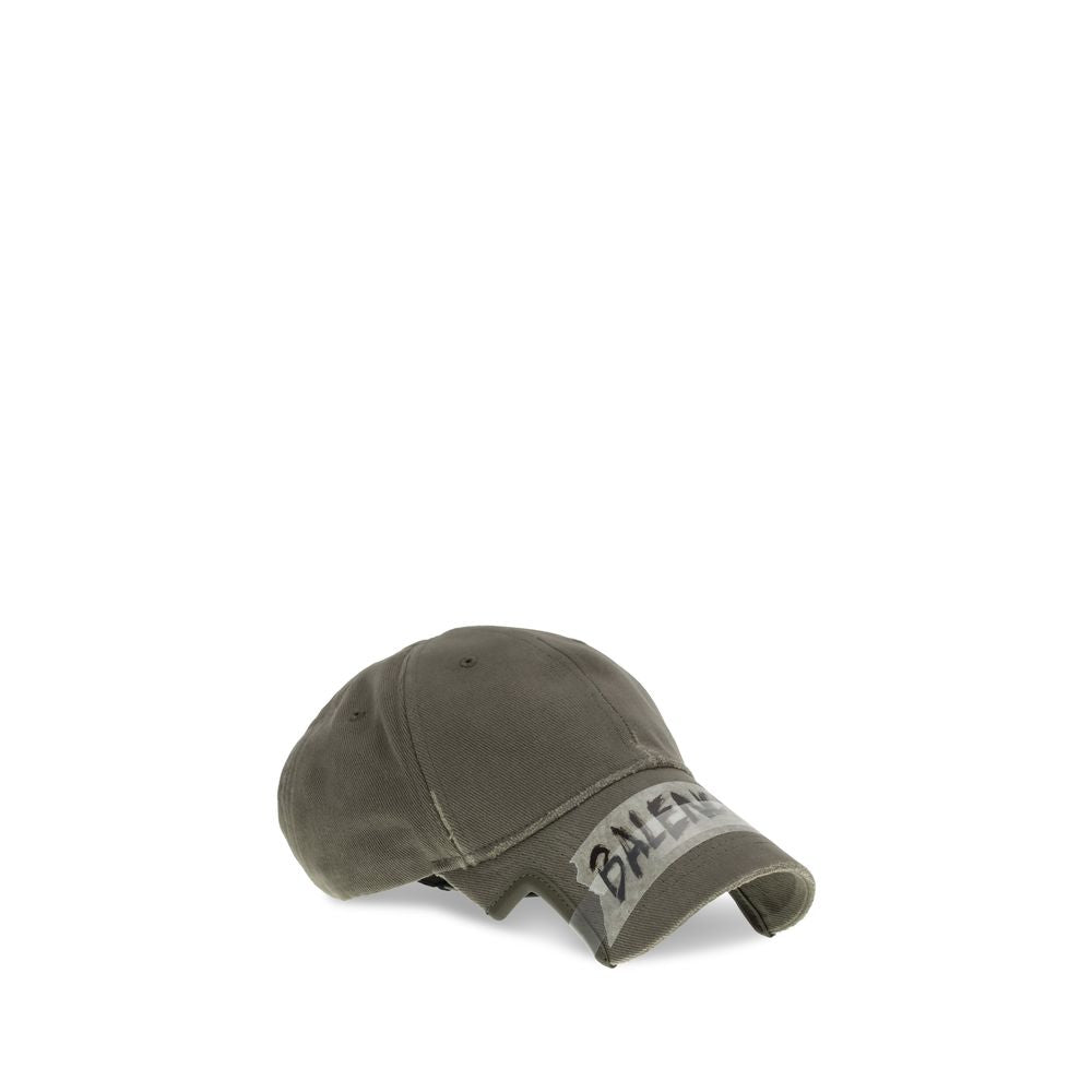 Balenciaga Bicolor Cotton Cap (Baseball Hat) Balenciaga