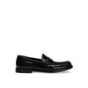 Dolce & Gabbana Black Calfskin Slip-On Loafers Dolce & Gabbana