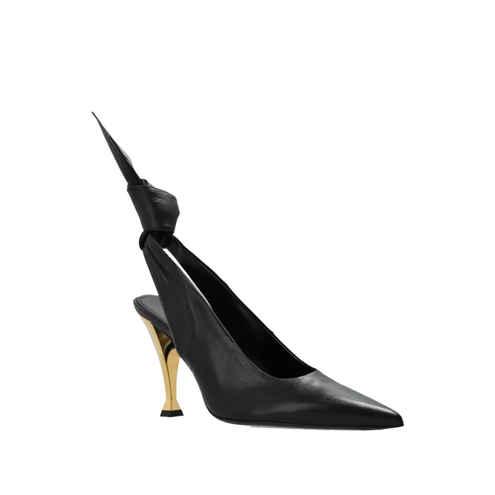 Givenchy Black Calfskin High Heel Pumps Givenchy