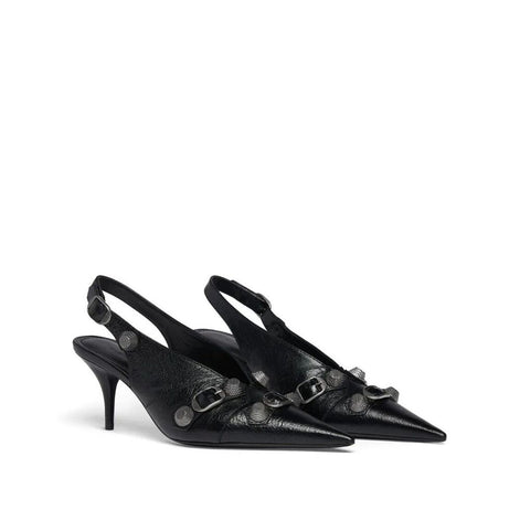 Balenciaga Black Calfskin High Heel Pumps Balenciaga
