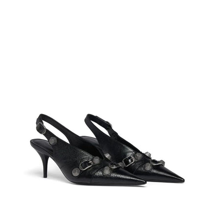 Balenciaga Black Calfskin High Heel Pumps Balenciaga