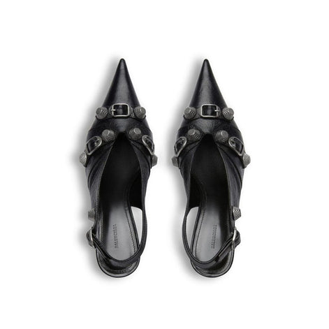 Balenciaga Black Calfskin High Heel Pumps Balenciaga