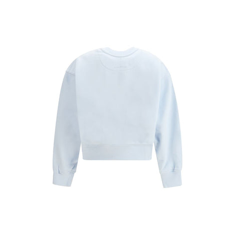Alexander McQueen Light Blue Cotton Sweatshirt Alexander McQueen