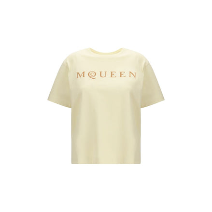 Alexander McQueen Bicolor Cotton T-Shirt Alexander McQueen