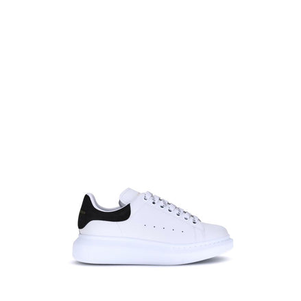 Alexander McQueen Bos Taurus Plateau-Sneaker aus weißem Kalbsleder