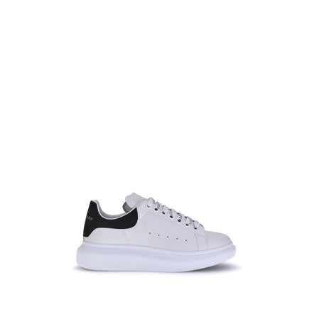 Alexander McQueen Bos Taurus Plateau-Sneaker aus weißem Kalbsleder