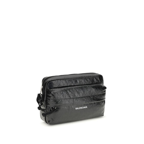 Balenciaga Black Lamb Ovis Aries Aries Shoulder Bag Balenciaga