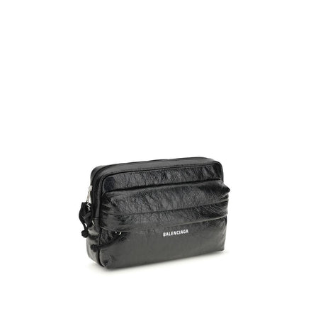 Balenciaga Black Lamb Ovis Aries Aries Shoulder Bag Balenciaga