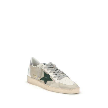 Golden Goose White Calf Leather Bos Taurus Low Top Sneakers Golden Goose