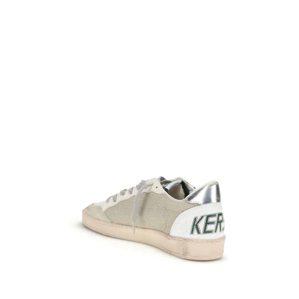 Golden Goose White Calf Leather Bos Taurus Low Top Sneakers Golden Goose