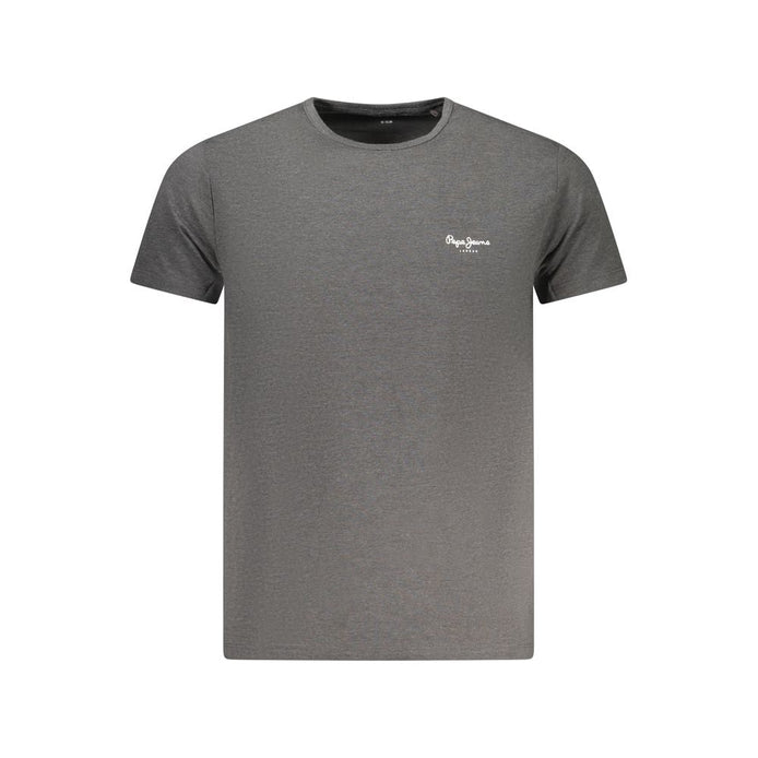 Pepe Jeans Grigio Cotton Men's T-Shirt Pepe Jeans