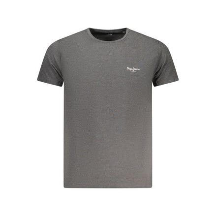 Pepe Jeans Grigio Cotton Men's T-Shirt Pepe Jeans