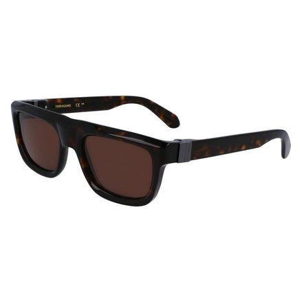 Ferragamo Brown Acetate Sunglasses Ferragamo
