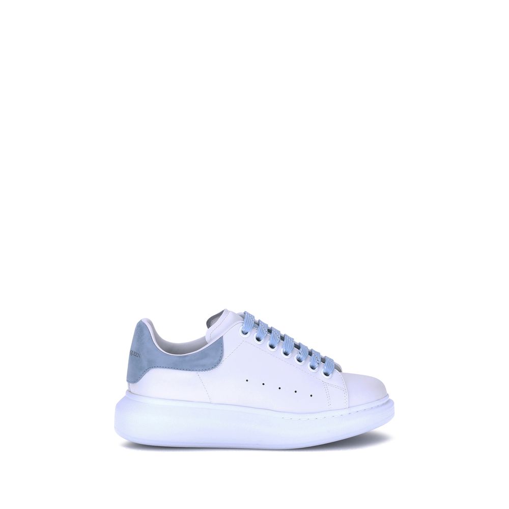 Alexander McQueen Light Blue Calf Leather Bos Taurus Platform Sneakers Alexander McQueen