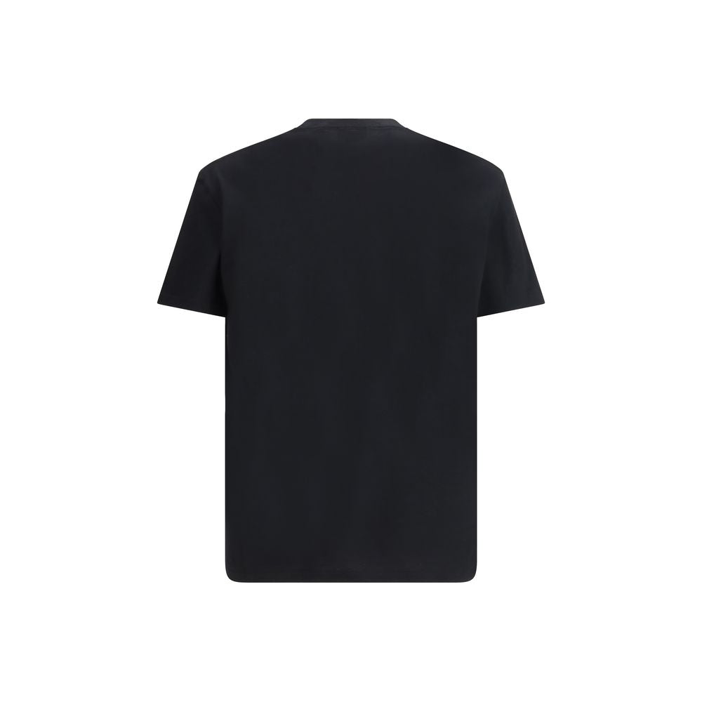 Schwarzes Baumwoll-T-Shirt von Alexander McQueen
