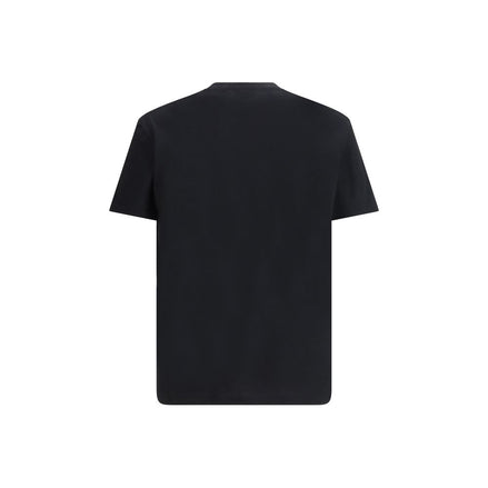 Schwarzes Baumwoll-T-Shirt von Alexander McQueen