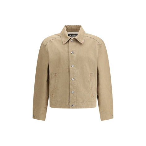 Jacquemus Beige Cotton Denim Jacket Jacquemus