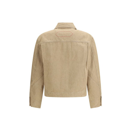 Jacquemus Beige Cotton Denim Jacket Jacquemus