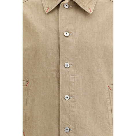 Jacquemus Beige Cotton Denim Jacket Jacquemus