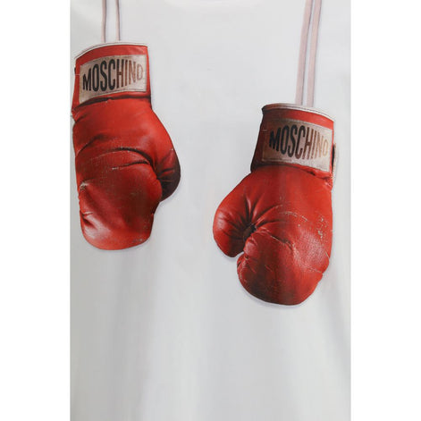 Moschino White Cotton Sportswear Moschino