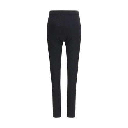 Schwarze Gucci-Leggings aus Viskose