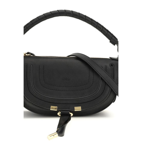 Sac bandoulière Chloé Bos Taurus en cuir de veau noir
