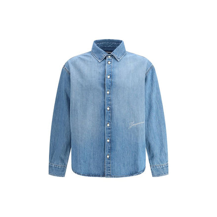 Chemise en denim bleu Jacquemus