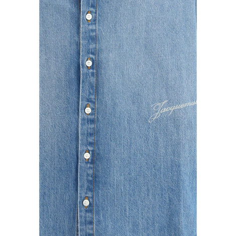 Chemise en denim bleu Jacquemus