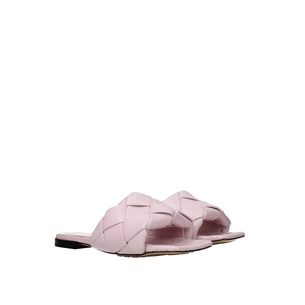Bottega Veneta Sandalen aus mehrfarbigem Kalbsleder