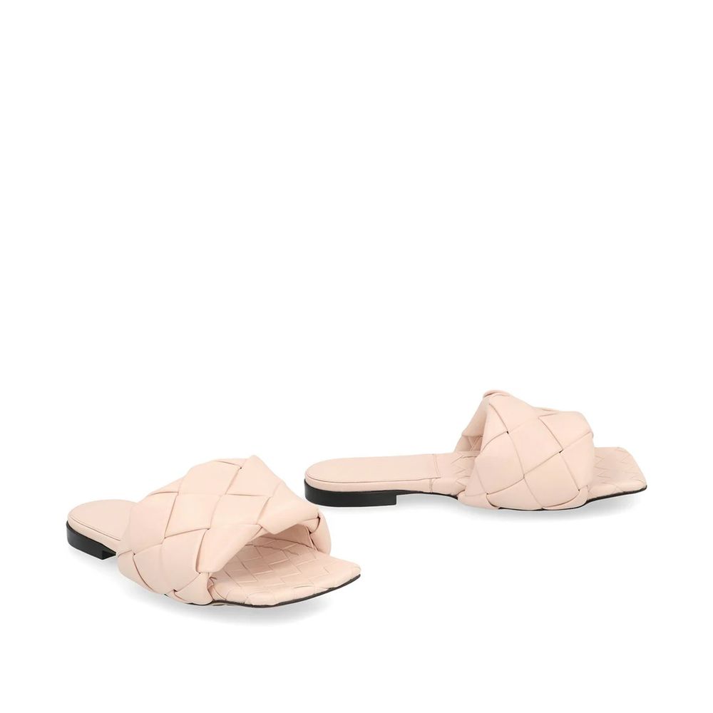 Bottega Veneta Mehrfarbige Leder-Sandalen