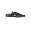 Tommy Hilfiger Damen-Sneaker aus schwarzem Polyurethan