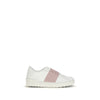 Valentino Garavani White Calf Leather Bos Taurus Sneakers Valentino Garavani
