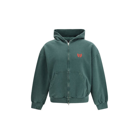 Sweat-shirt Balenciaga bicolore en coton